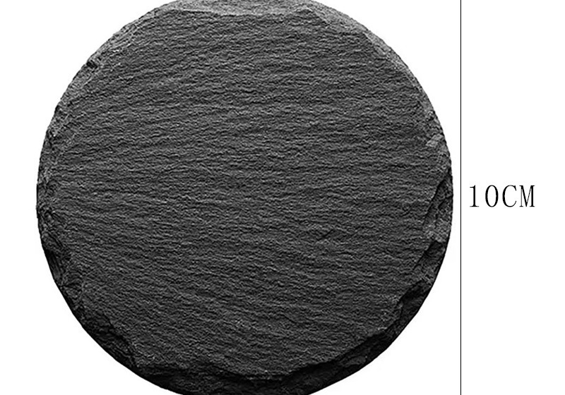 Japanese natural slate coaster - japanese slate coasters detail 3