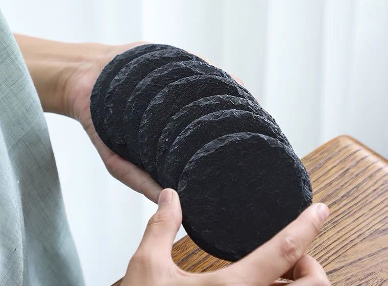 Japanese natural slate coaster - japanese slate coasters main 2