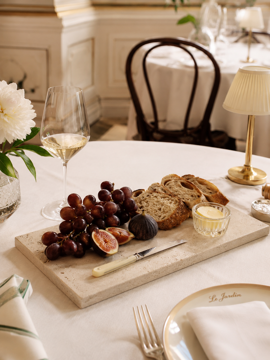 How to Style and Care for a Travertine Serving Tray