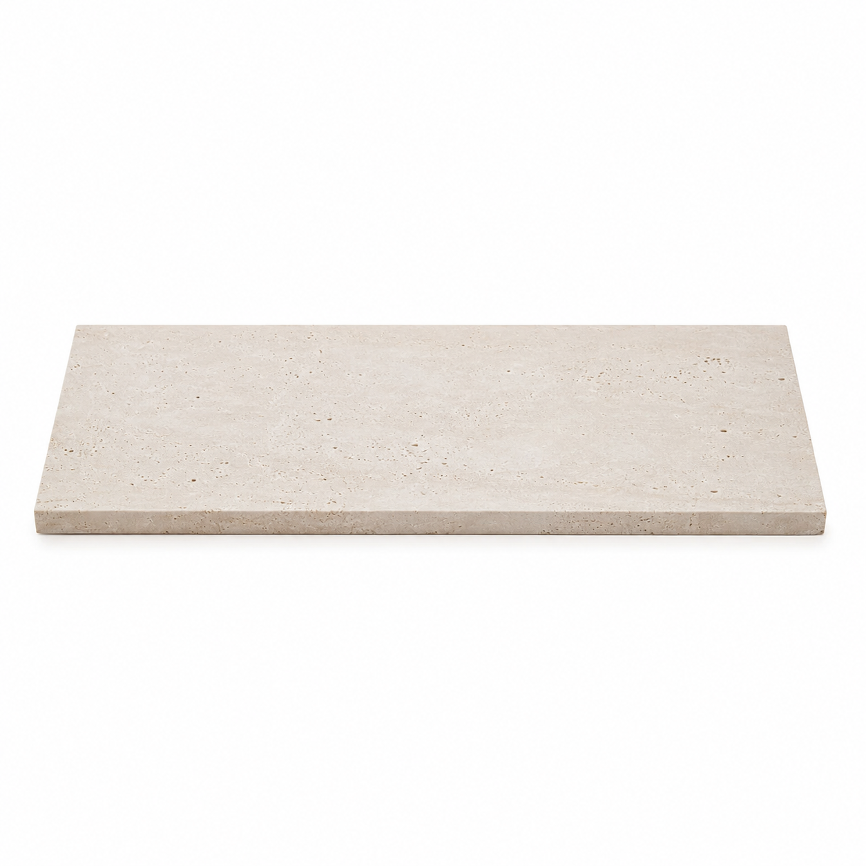 Vintage Natural Travertine Serving Tray - Image 6