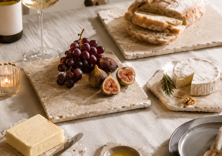 Where to Place a Wabi-Sabi Travertine Display Tray