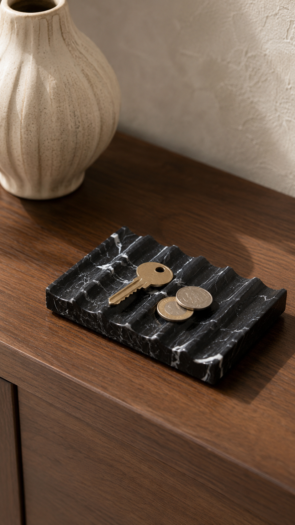 Natural Marble Soap Dish with Drainage - Image 7