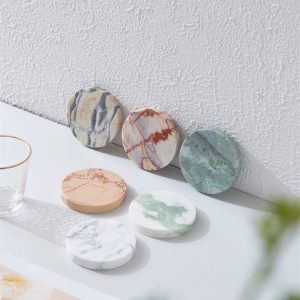 Round marble coaster - processed_image_1-1