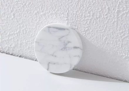 Round marble coaster - processed_image_1-10