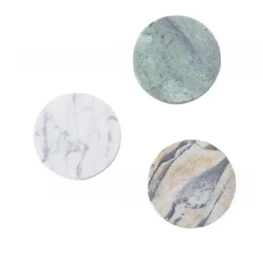 Round marble coaster - processed_image_1-2