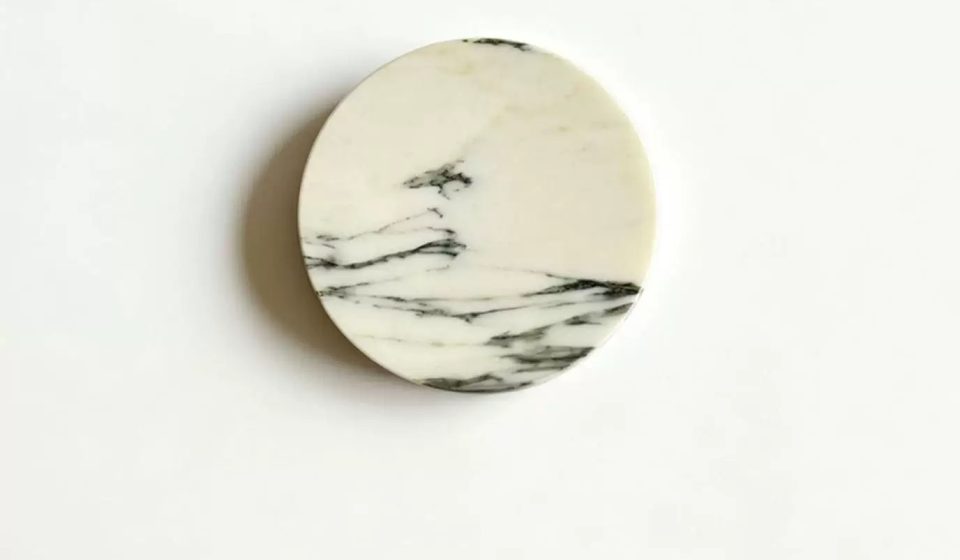 Round marble coaster - processed_image_1-3