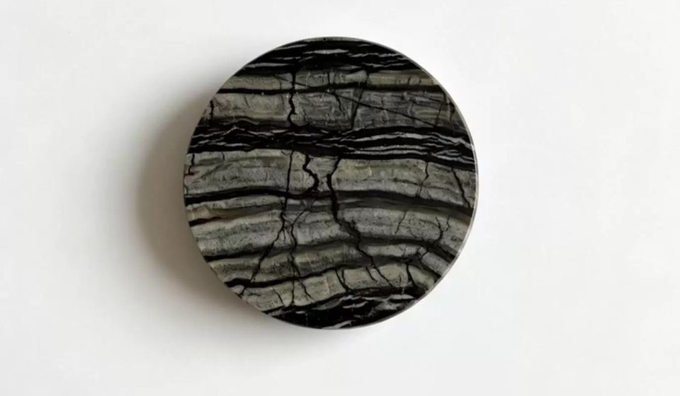 Round marble coaster - processed_image_1-6