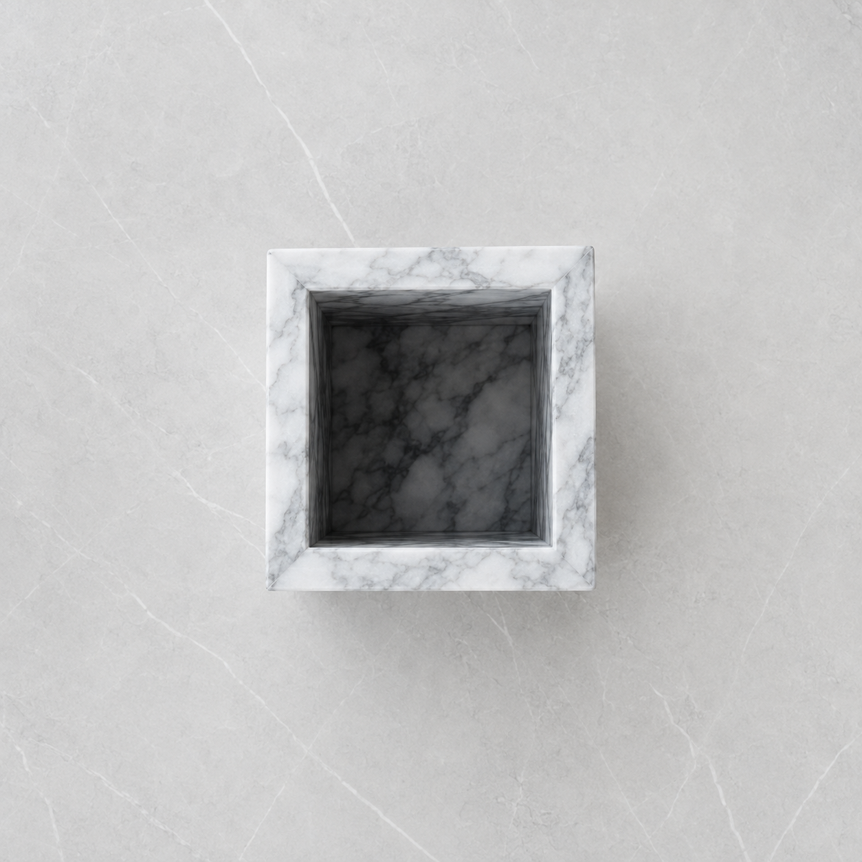 Natural Marble Square Pen Holder - Image 8